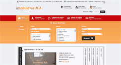 Desktop Screenshot of imobiliariama.com.br